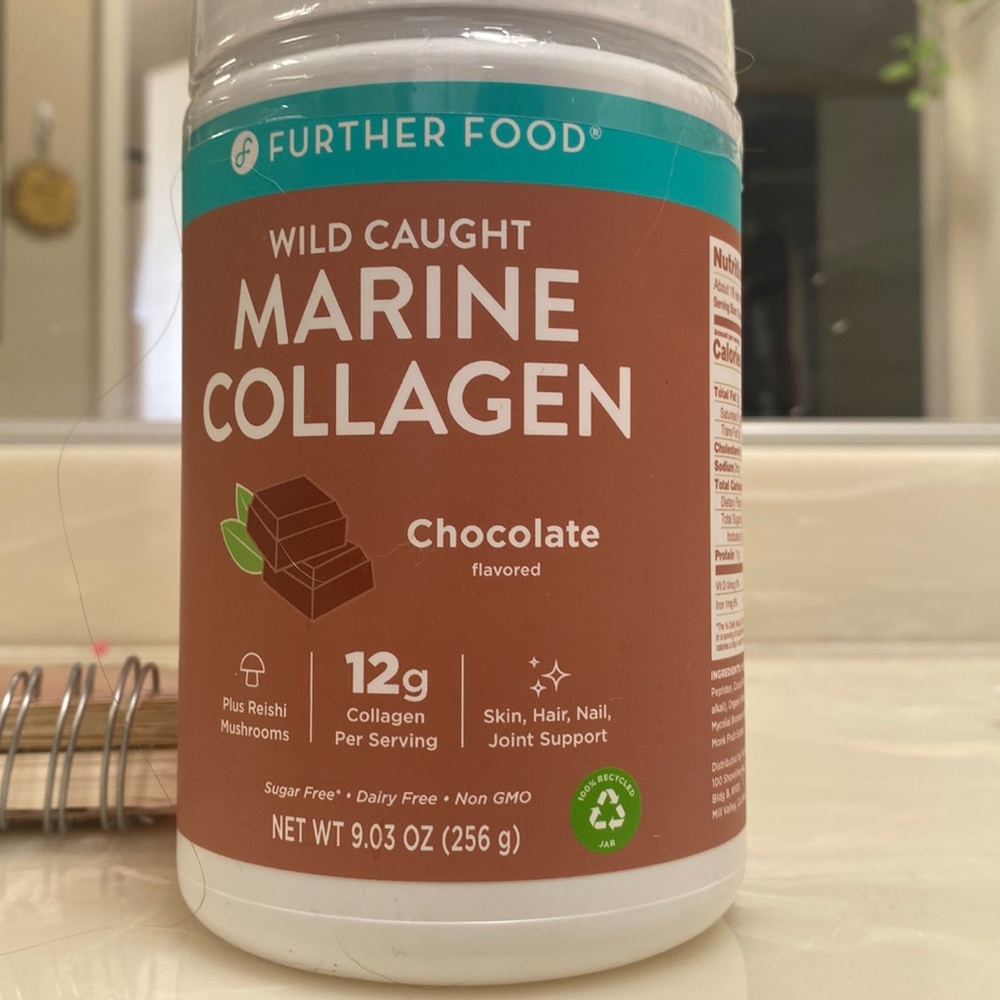 Further Food Wild Caught Marine Collagen, Chocolate flavor